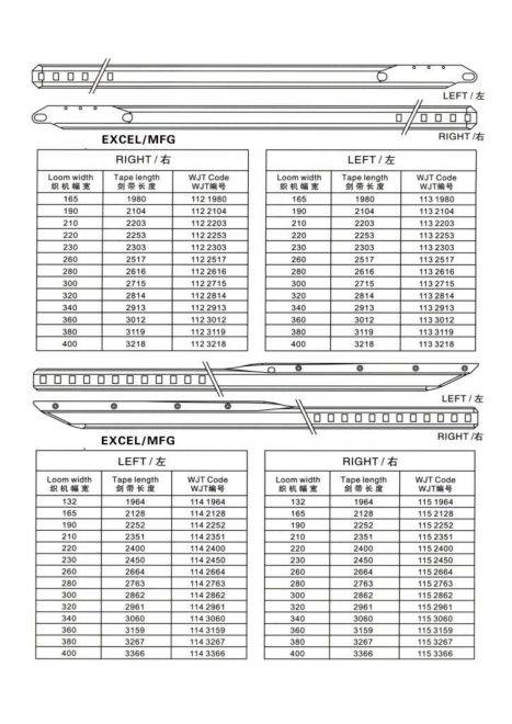 Excel MFG Rapier Tape